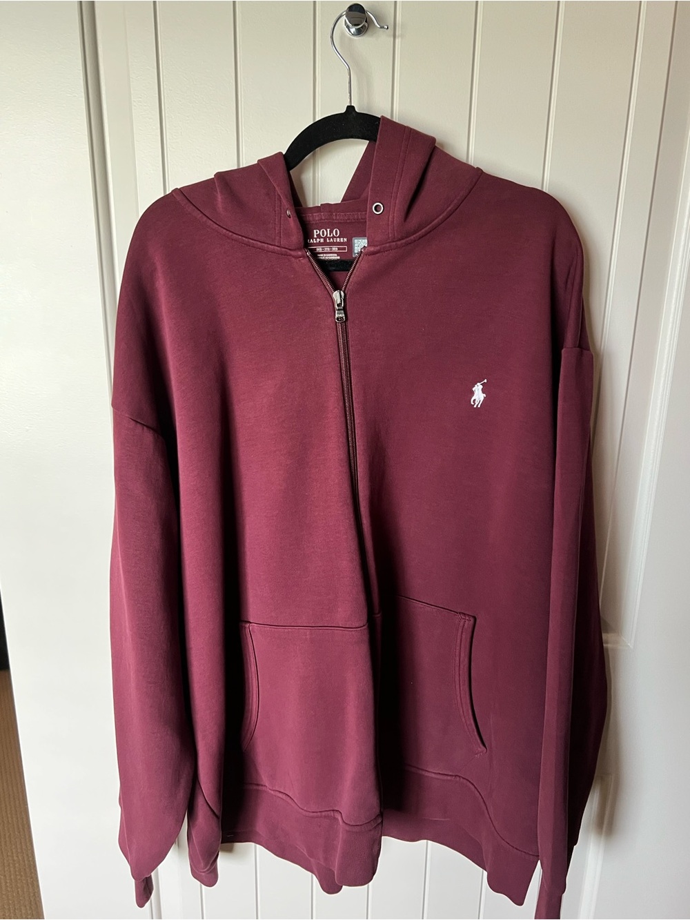 Polo by Ralph Lauren Full-Zip Hoodie - Burgundy